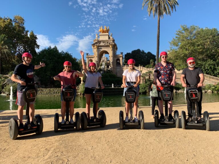 The Canopy Team on Segways in Barcelona